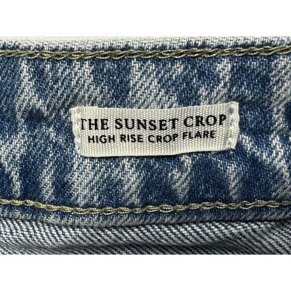 Rails Women's The Sunset Crop High Rise Crop Flare Jeans - Size 23 (23x27) - Picture 5 of 6